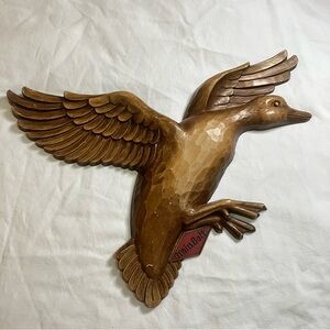 Vtg Grain Belt Beer Flying Mallard Duck Plastic Wall Art Advertising Bar Sign